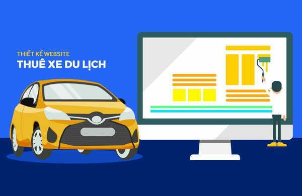 thiết kế website cho thuê xe du lịch